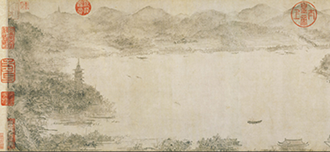 《西湖图》（上海博物馆藏）