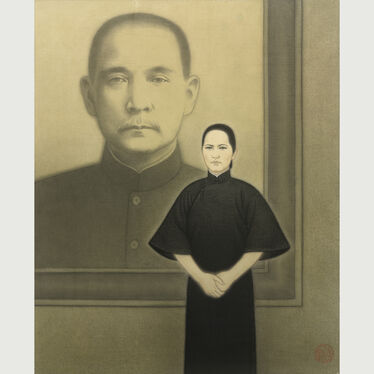 继承遗志—宋庆龄像