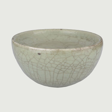 明龙泉窑刻花瓷诸葛碗