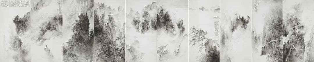 林爱国 天高云淡 244cmx122cmx10