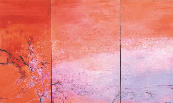 《向弗朗索瓦兹致敬-23.10.2003》(Hommage à Françoise - 23.10.2003),2003年,布面油画,195 × 324 cm,摄影:Dennis Bouchard.jpeg