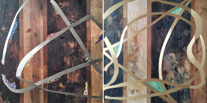 5.戴炼斌 思绪之一  木板综合材料200X100cm 2022.jpg