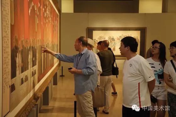 "庆祝中国共产党成立95周年美术作品展览"在中国美术馆启幕