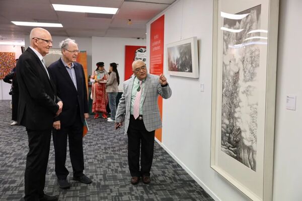 文化交流|2024“艺汇丝路”作品展新西兰巡展(奥克兰站)开幕