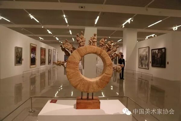 “庆祝中国共产党成立95周年全国美术作品展”在国家博物馆隆重开幕