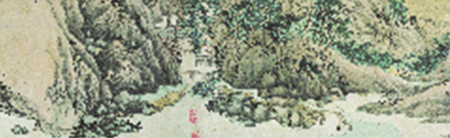 《湖山佳趣图》(浙江省博物馆藏)