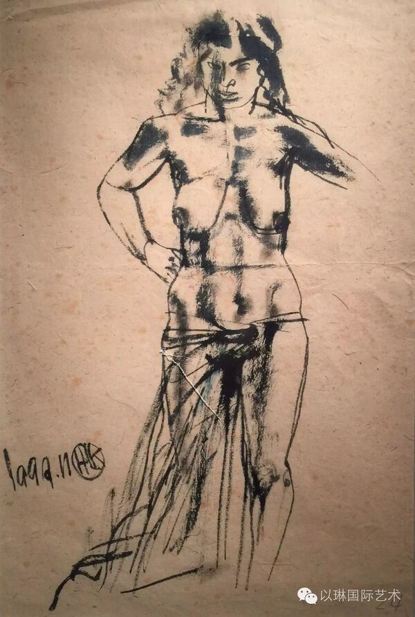 一个和八个:韩黎坤师生的素描工作---韩黎坤的素描教学