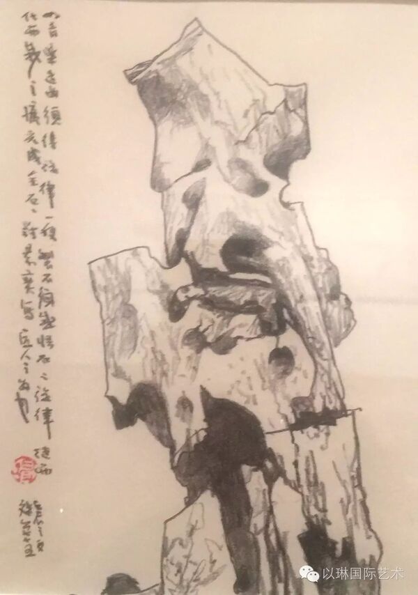 一个和八个:韩黎坤师生的素描工作---韩黎坤的素描和笔记