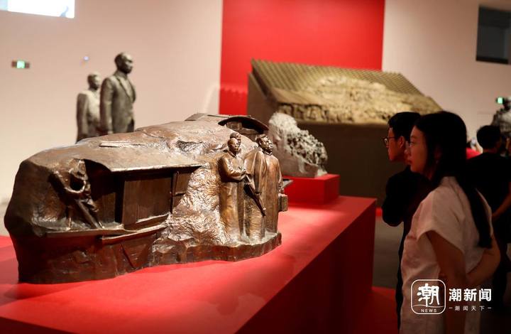 中国美术学院雕塑展 作品历史横跨近百年