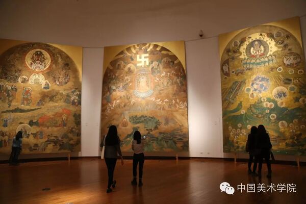 千年叙述——克孜尔石窟文献展及岩彩画作品展开幕
