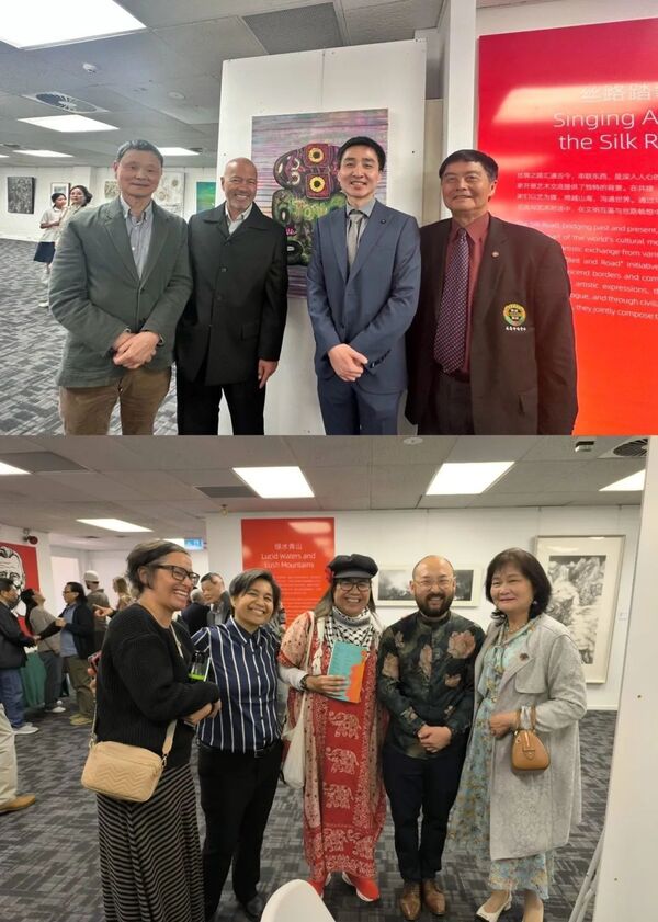 2024“艺汇丝路”作品展新西兰巡展奥克兰站盛大开幕