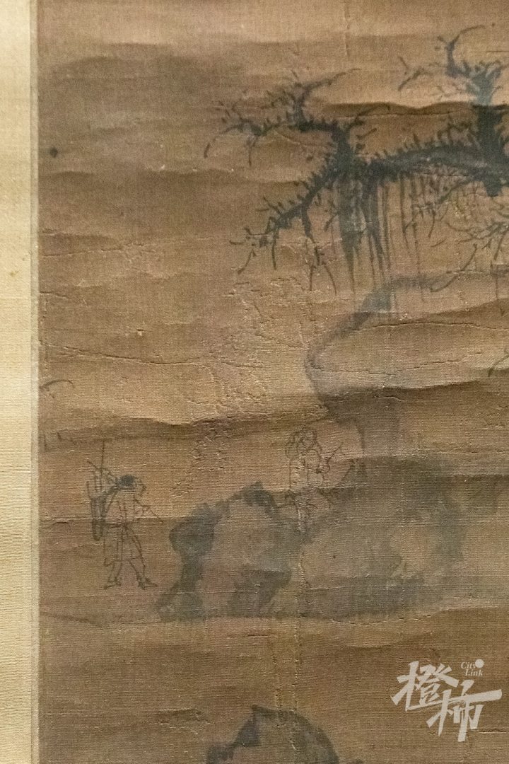230317czq13 郭熙《溪山行旅图》局部。 记者 陈中秋 摄_调整大小.jpg